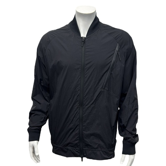 Nike Tech Hypermesh Varsity Athletic Performance Black Vented Track Jacket XL - Picture 5 of 14